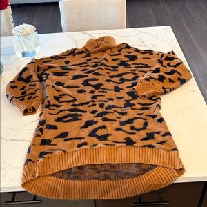 JustFab Warm Sweater Dress